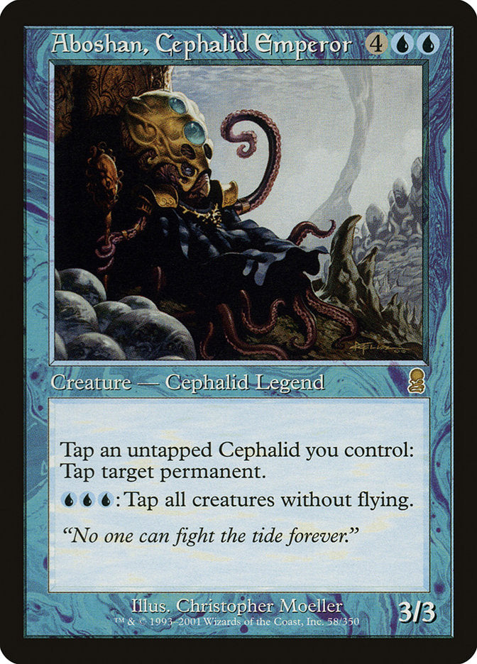 Aboshan, Cephalid Emperor [Odyssey] | L.A. Mood Comics and Games