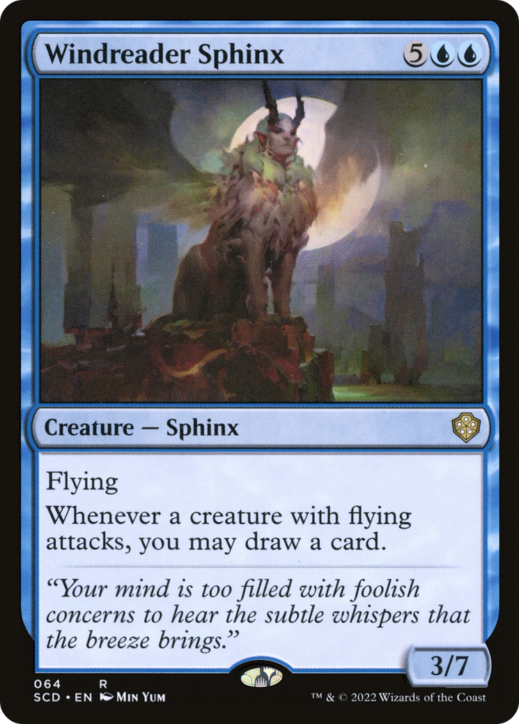 Windreader Sphinx [Starter Commander Decks] | L.A. Mood Comics and Games