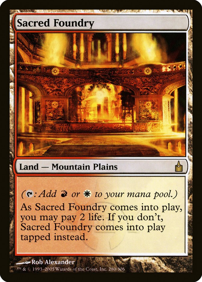 Sacred Foundry [Ravnica: City of Guilds] | L.A. Mood Comics and Games