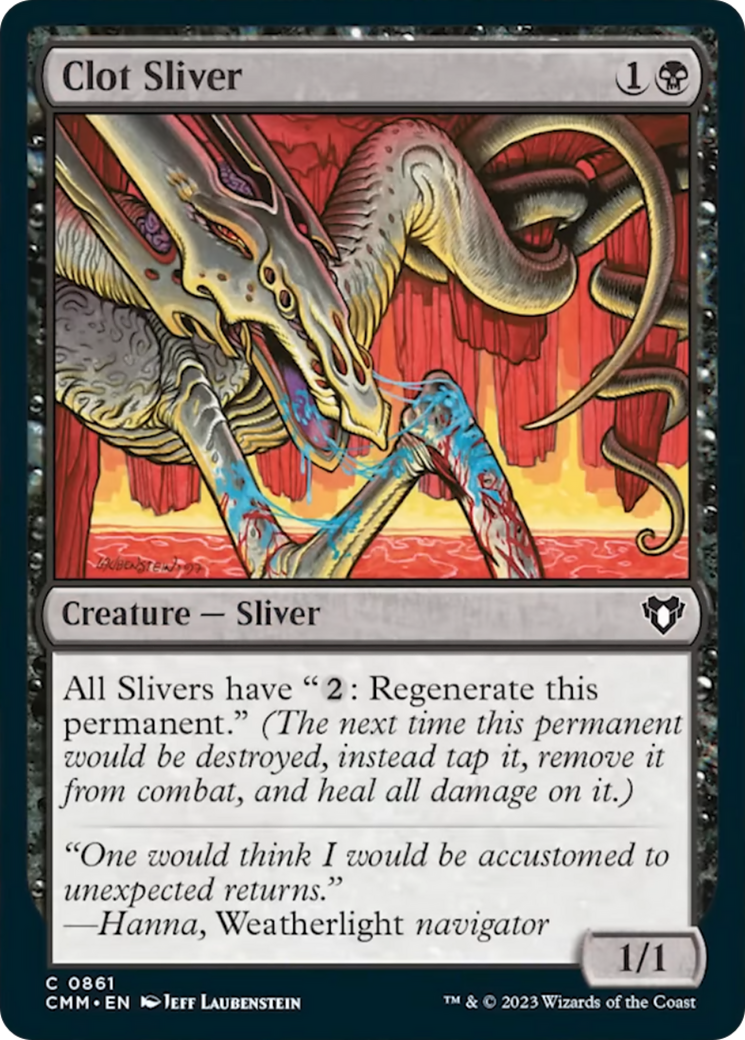 Clot Sliver [Commander Masters] | L.A. Mood Comics and Games