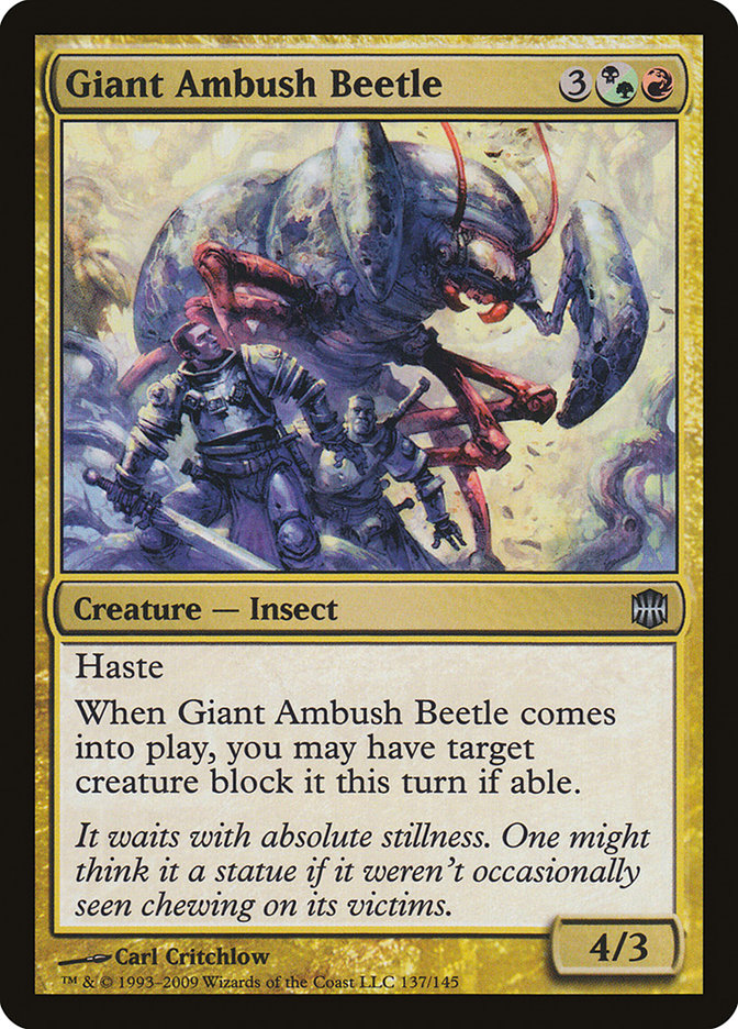 Giant Ambush Beetle [Alara Reborn] | L.A. Mood Comics and Games