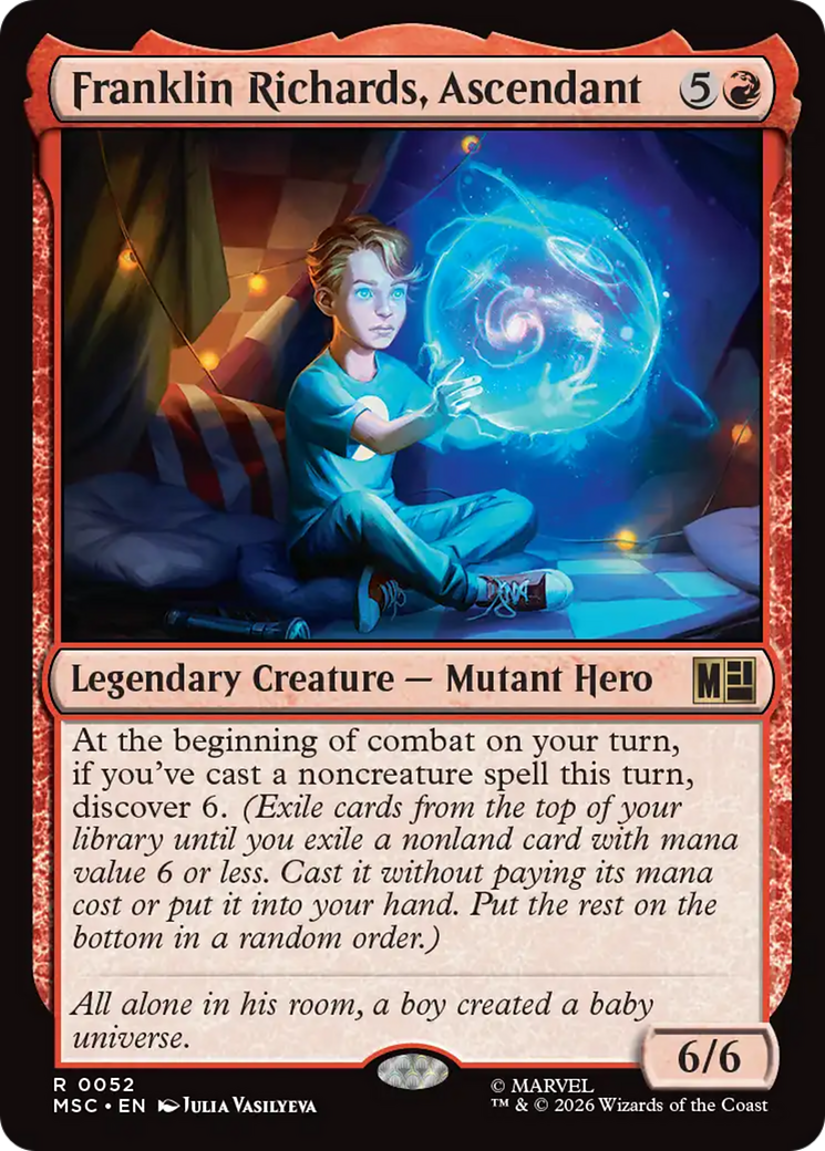 Franklin Richards, Ascendant (Surge Foil) [Marvel Super Heroes Commander] | L.A. Mood Comics and Games