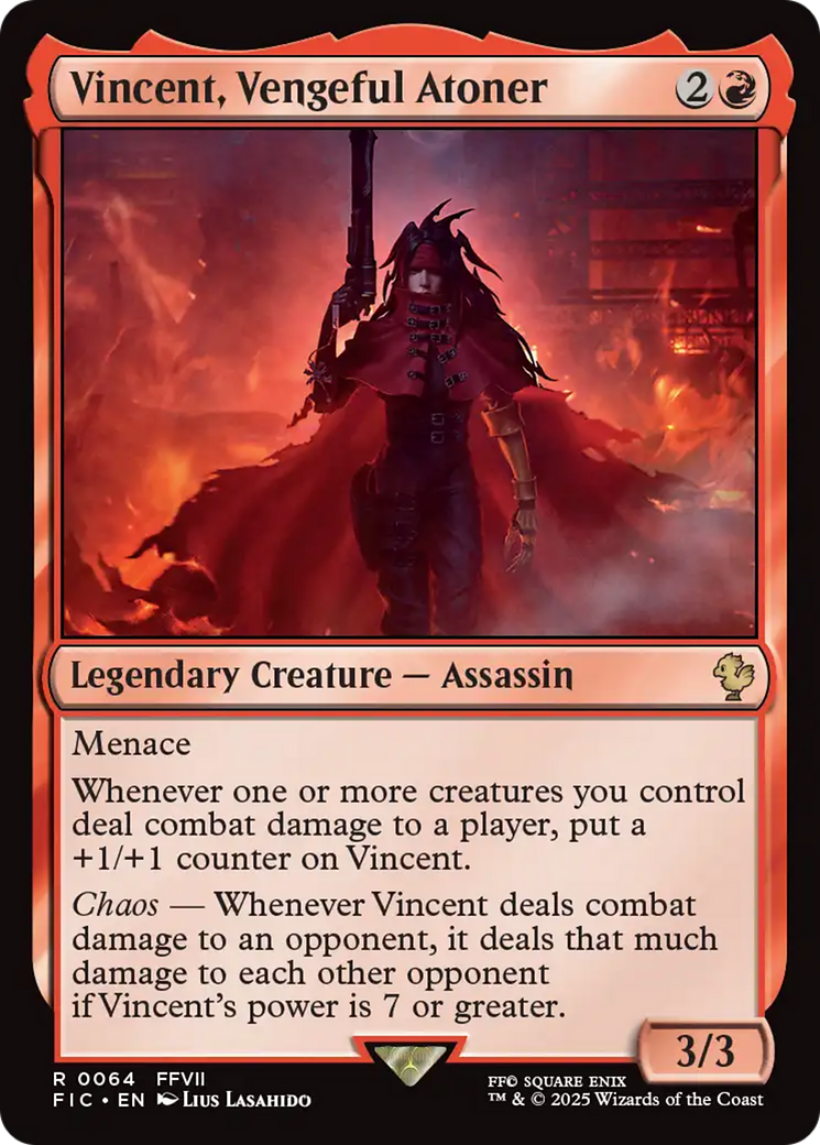 Vincent, Vengeful Atoner [FINAL FANTASY Commander] | L.A. Mood Comics and Games