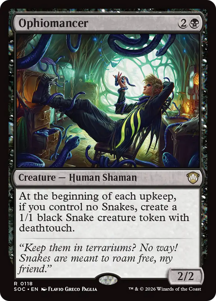 Ophiomancer [Secrets of Strixhaven Commander] | L.A. Mood Comics and Games