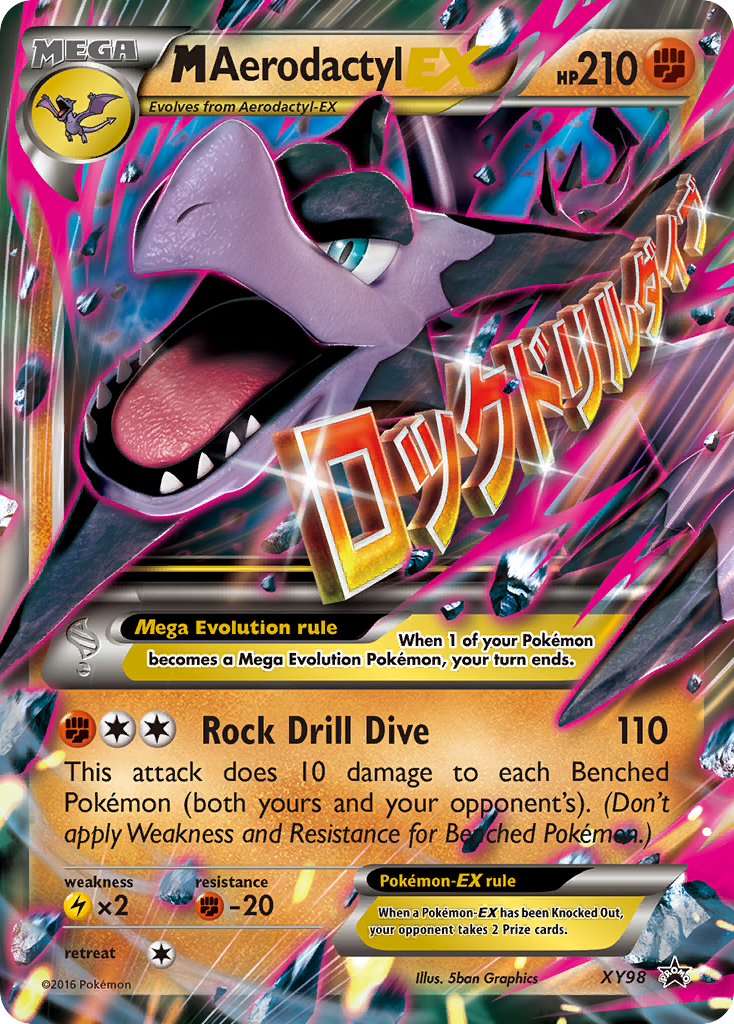 M Aerodactyl EX (XY98) [XY: Black Star Promos] | L.A. Mood Comics and Games