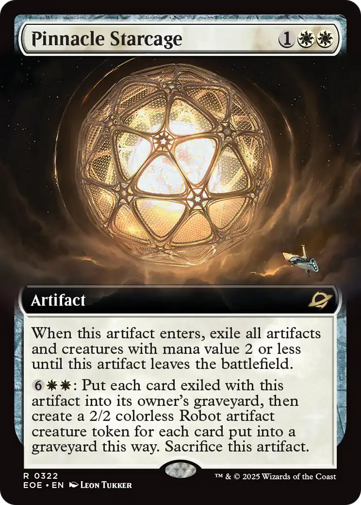 Pinnacle Starcage (Extended Art) [Edge of Eternities] | L.A. Mood Comics and Games