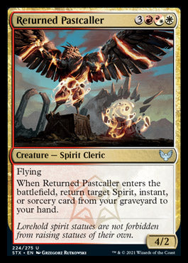 Returned Pastcaller [Strixhaven: School of Mages] | L.A. Mood Comics and Games