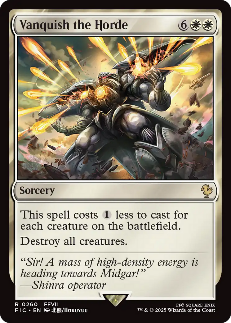 Vanquish the Horde [FINAL FANTASY Commander] | L.A. Mood Comics and Games