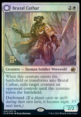 Brutal Cathar // Moonrage Brute [Innistrad: Midnight Hunt Prerelease Promos] | L.A. Mood Comics and Games