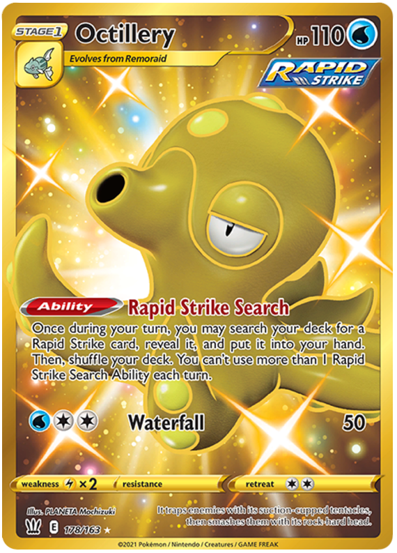Octillery (178/163) [Sword & Shield: Battle Styles] | L.A. Mood Comics and Games