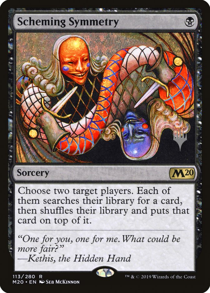 Scheming Symmetry (Promo Pack) [Core Set 2020 Promos] | L.A. Mood Comics and Games