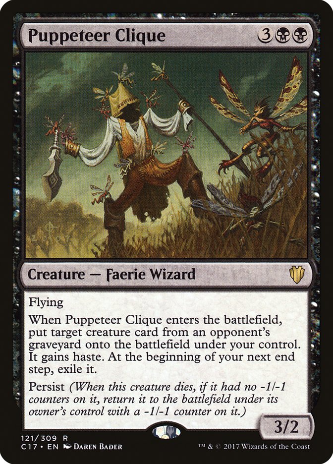 Puppeteer Clique [Commander 2017] | L.A. Mood Comics and Games