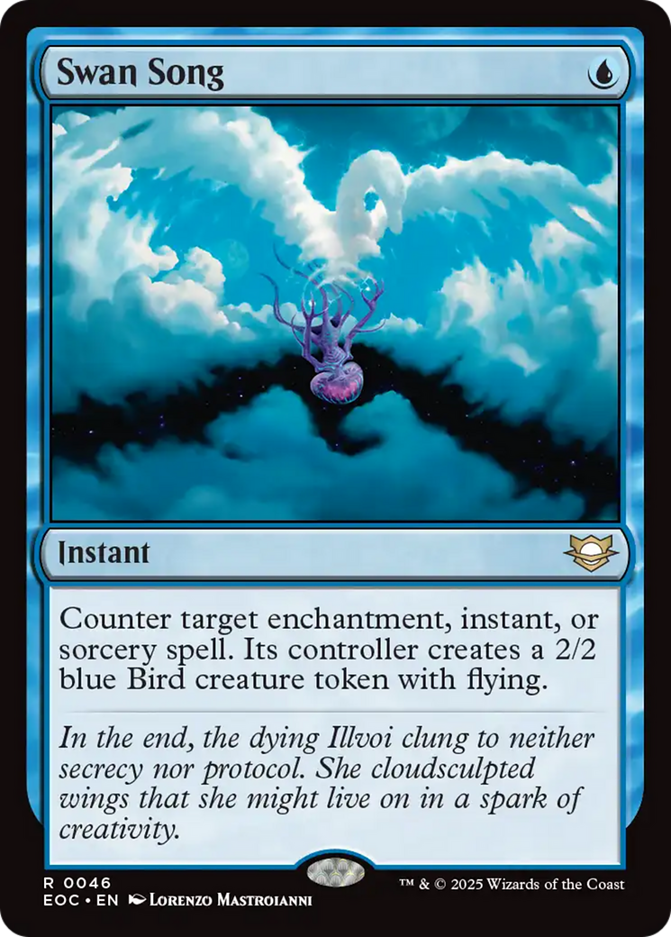 Swan Song [Edge of Eternities Commander] | L.A. Mood Comics and Games