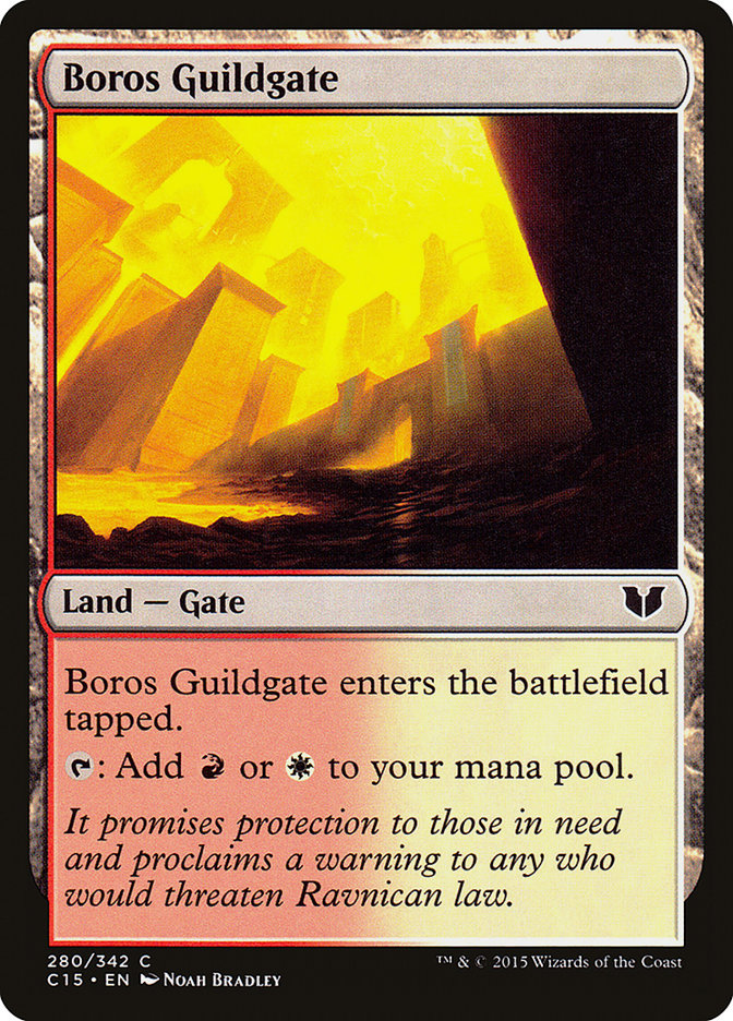 Boros Guildgate [Commander 2015] | L.A. Mood Comics and Games