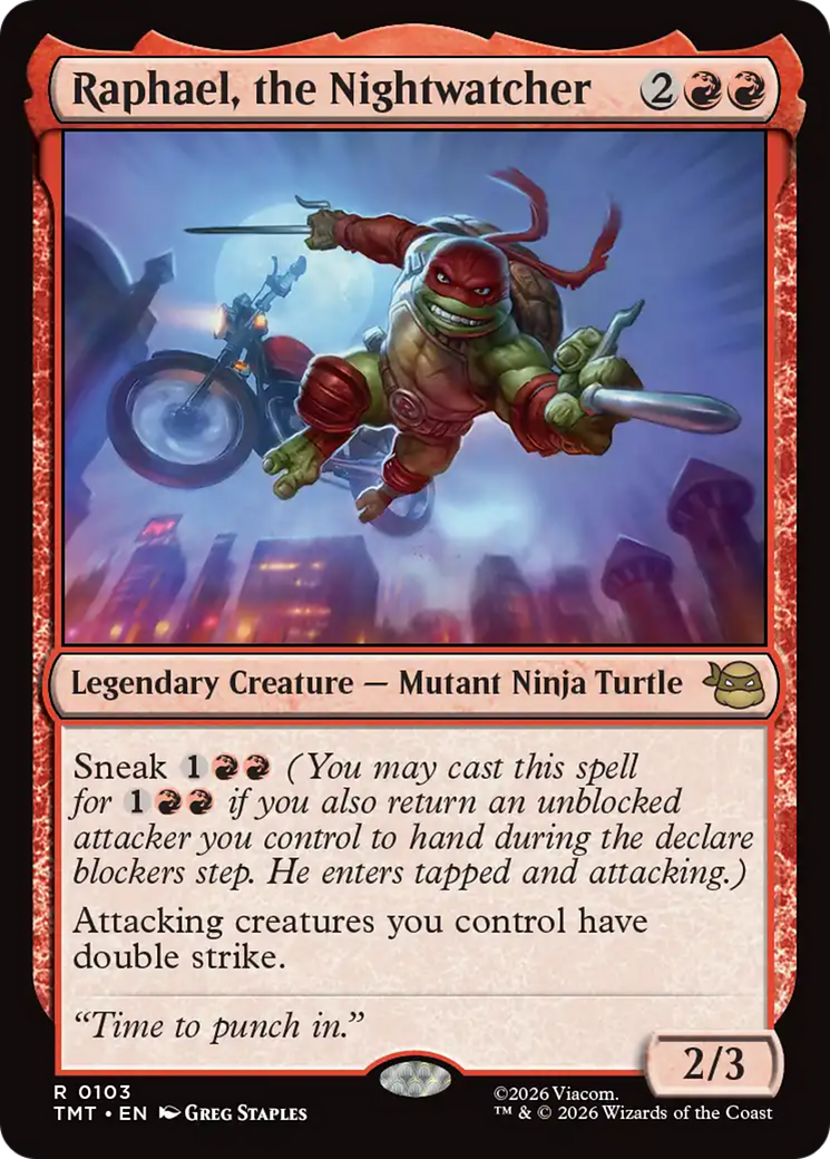 Raphael, the Nightwatcher [Teenage Mutant Ninja Turtles] | L.A. Mood Comics and Games