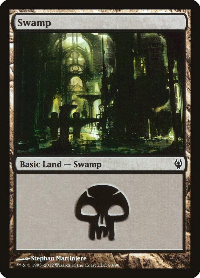 Swamp (83) [Duel Decks: Izzet vs. Golgari] | L.A. Mood Comics and Games
