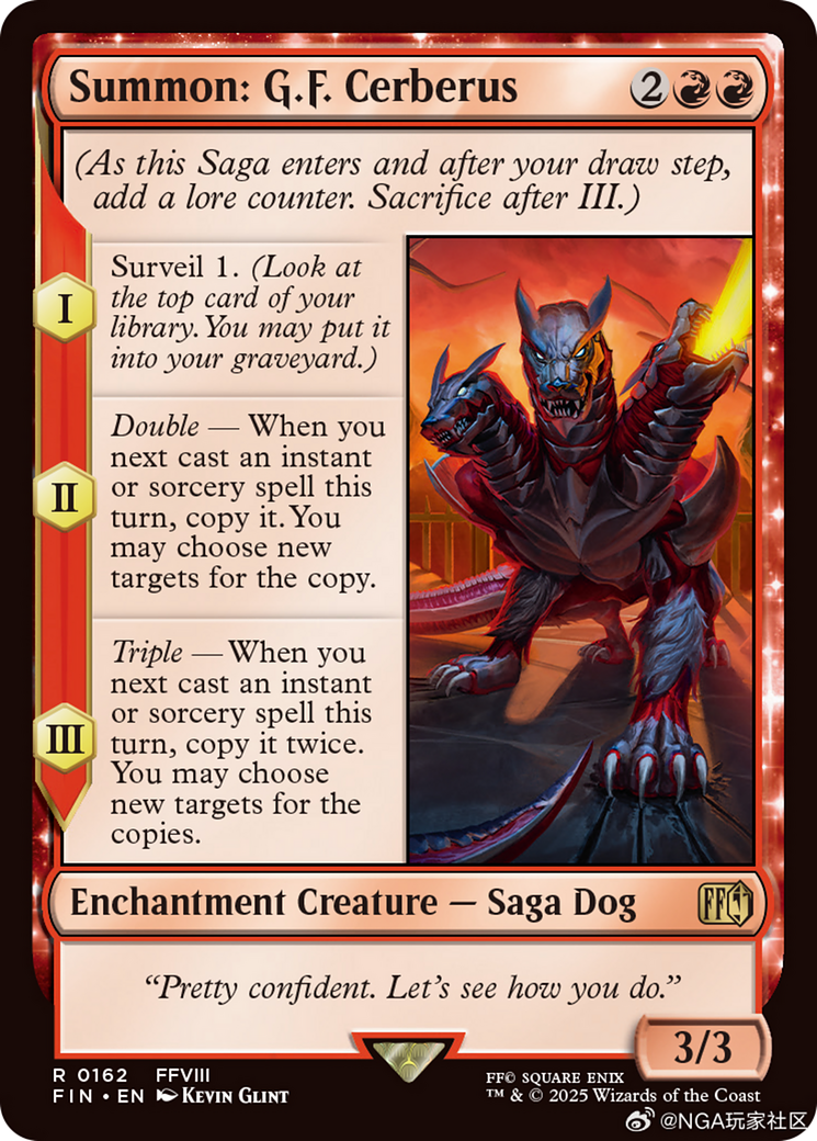 Summon: G.F. Cerberus [FINAL FANTASY] | L.A. Mood Comics and Games