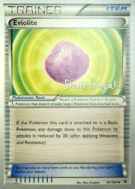 Eviolite (91/101) (Terraki-Mewtwo - Shuto Itagaki) [World Championships 2012] | L.A. Mood Comics and Games