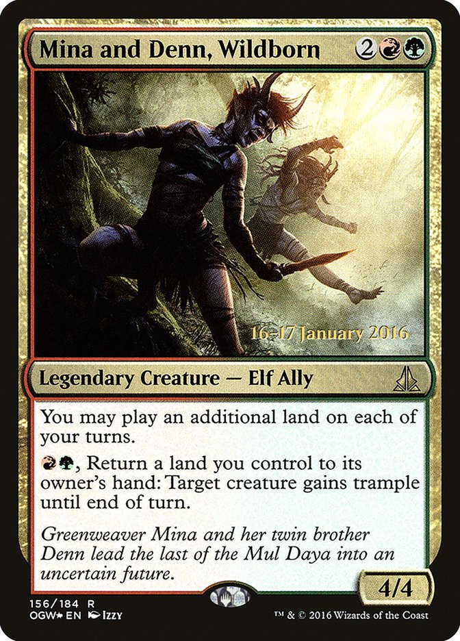 Mina and Denn, Wildborn [Oath of the Gatewatch Prerelease Promos] | L.A. Mood Comics and Games