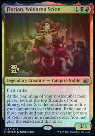 Florian, Voldaren Scion [Innistrad: Midnight Hunt Prerelease Promos] | L.A. Mood Comics and Games