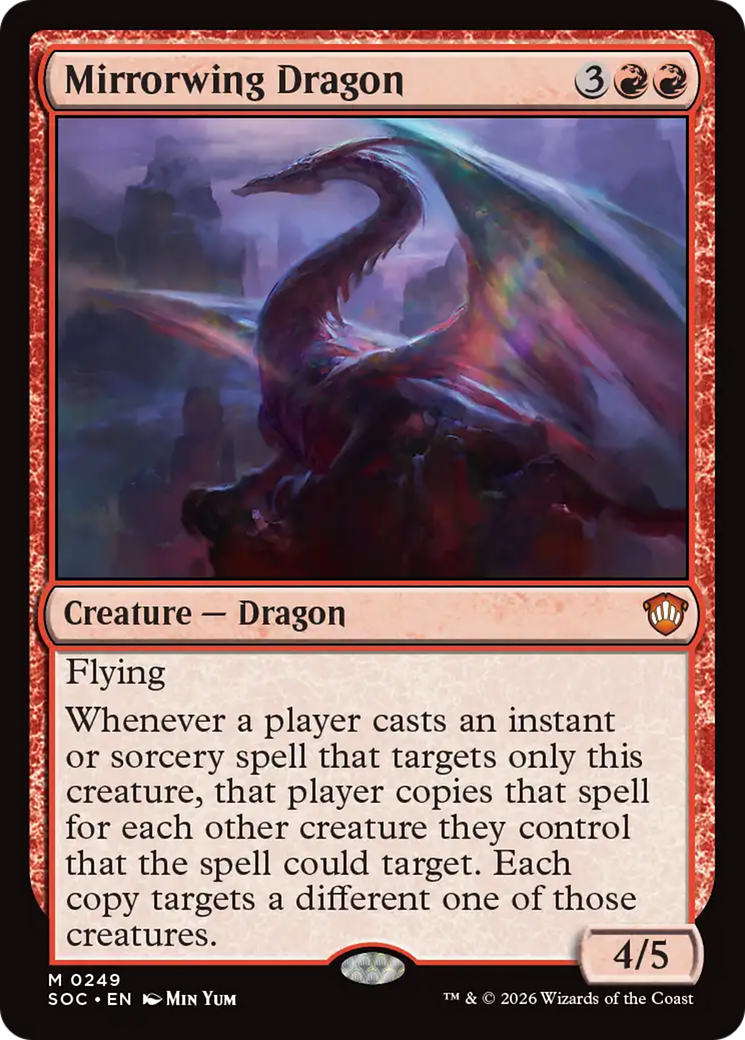 Mirrorwing Dragon [Secrets of Strixhaven Commander] | L.A. Mood Comics and Games