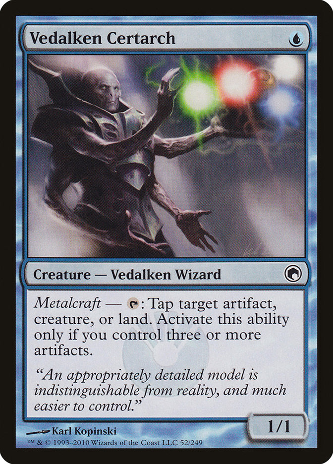 Vedalken Certarch [Scars of Mirrodin] | L.A. Mood Comics and Games