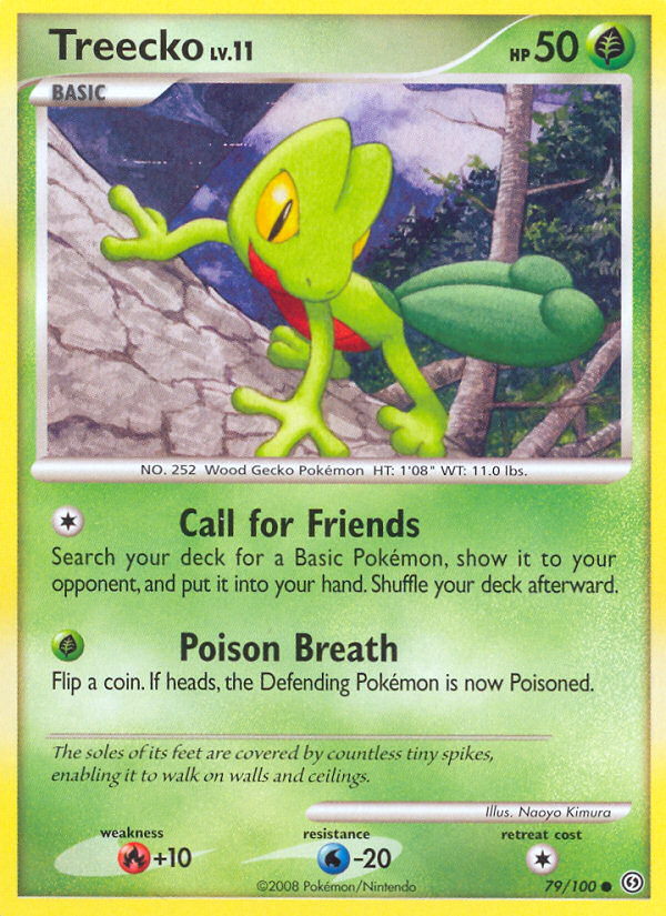 Treecko (79/100) [Diamond & Pearl: Stormfront] | L.A. Mood Comics and Games