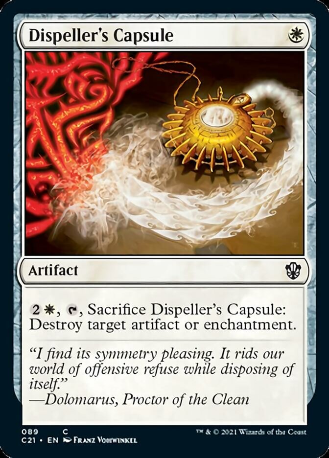 Dispeller's Capsule [Commander 2021] | L.A. Mood Comics and Games