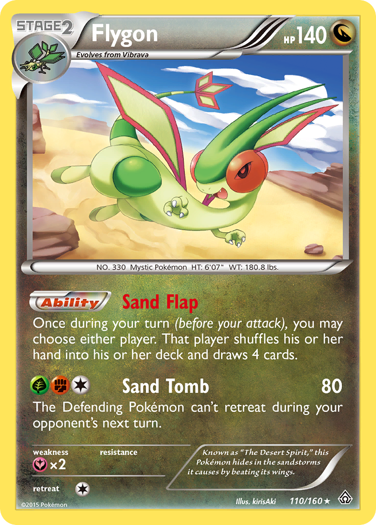 Flygon (110/160) [XY: Primal Clash] | L.A. Mood Comics and Games