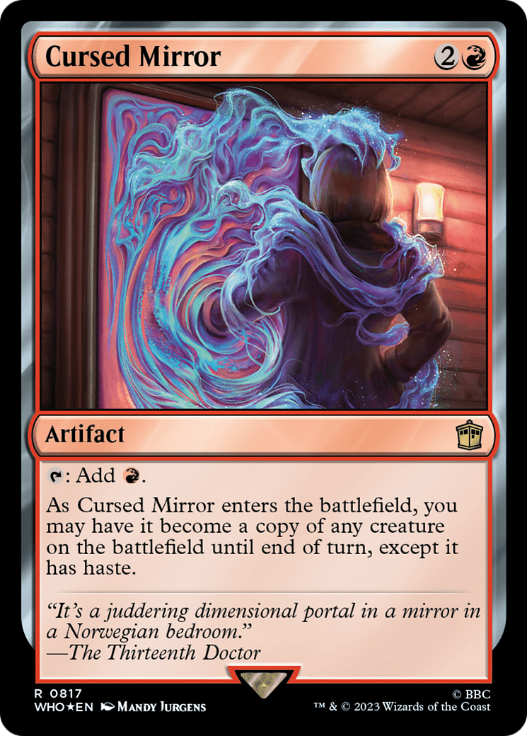 Cursed Mirror (Surge Foil) [Doctor Who] | L.A. Mood Comics and Games