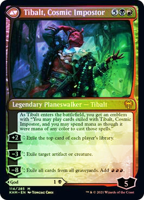 Valki, God of Lies // Tibalt, Cosmic Impostor [Kaldheim Prerelease Promos] | L.A. Mood Comics and Games