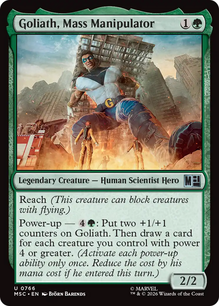 Goliath, Mass Manipulator [Marvel Super Heroes Commander] | L.A. Mood Comics and Games