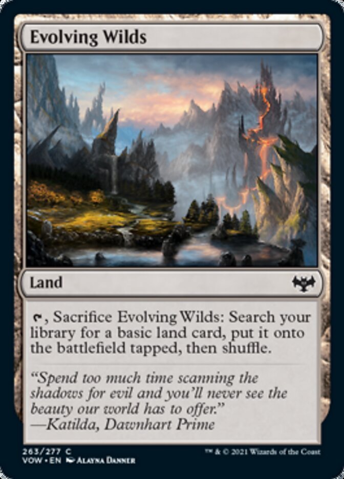 Evolving Wilds [Innistrad: Crimson Vow] | L.A. Mood Comics and Games