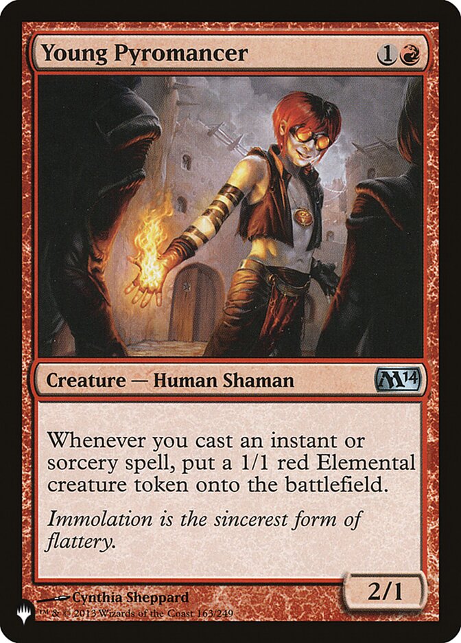 Young Pyromancer [The List] | L.A. Mood Comics and Games