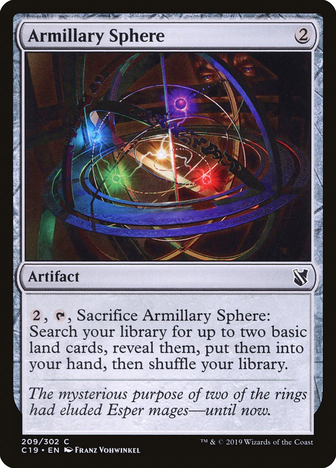 Armillary Sphere [Commander 2019] | L.A. Mood Comics and Games