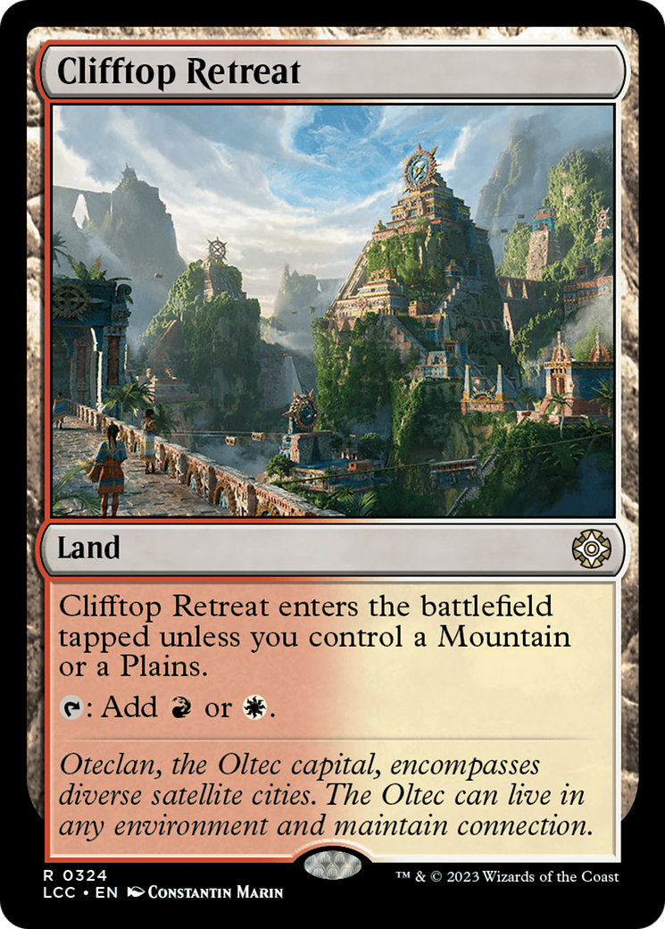 Clifftop Retreat [The Lost Caverns of Ixalan Commander] | L.A. Mood Comics and Games