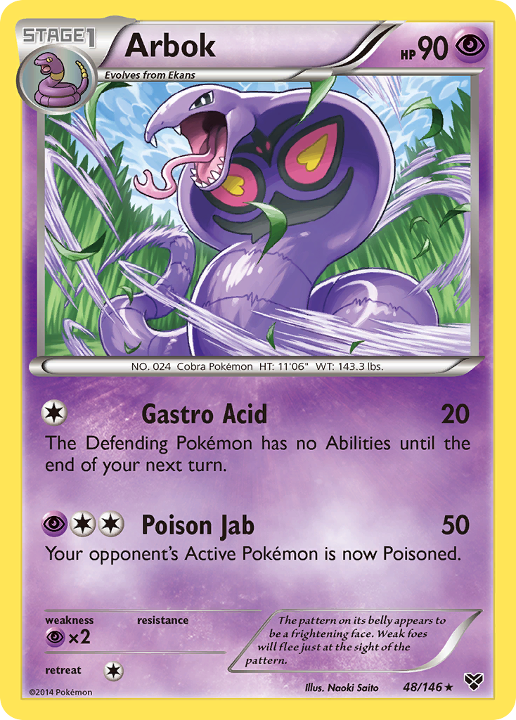 Arbok (48/146) [XY: Base Set] | L.A. Mood Comics and Games