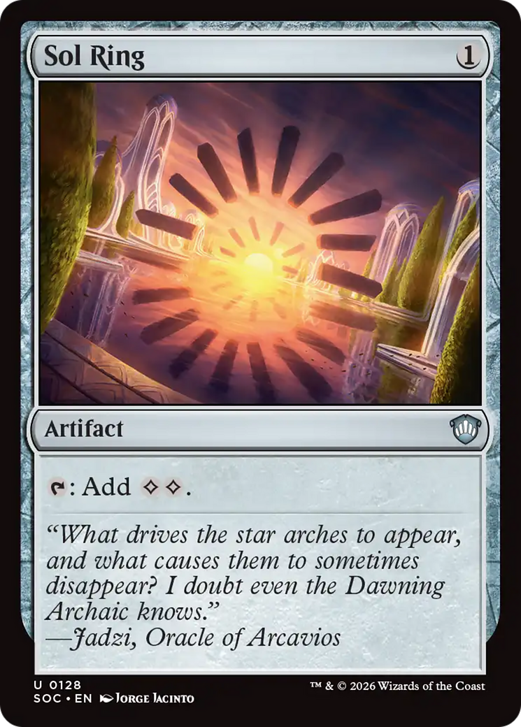 Sol Ring [Secrets of Strixhaven Commander] | L.A. Mood Comics and Games