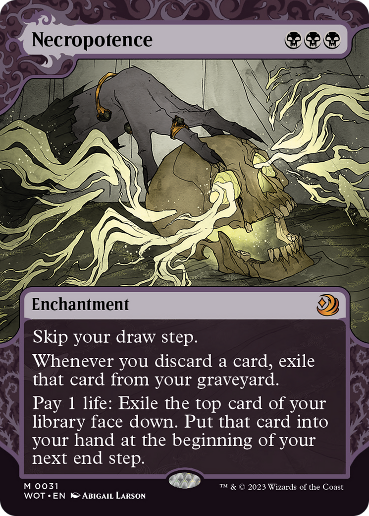 Necropotence [Wilds of Eldraine: Enchanting Tales] | L.A. Mood Comics and Games