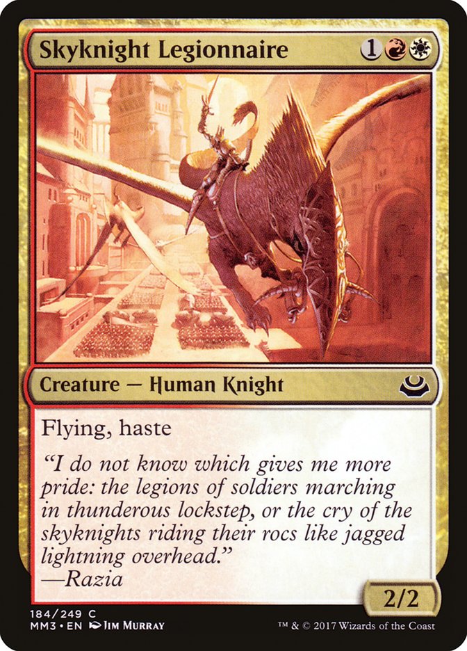 Skyknight Legionnaire [Modern Masters 2017] | L.A. Mood Comics and Games