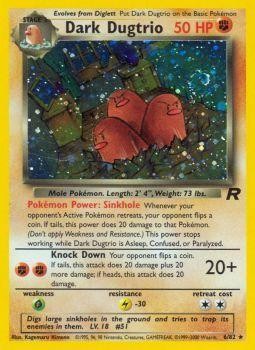 Dark Dugtrio (6/82) [Team Rocket Unlimited] | L.A. Mood Comics and Games