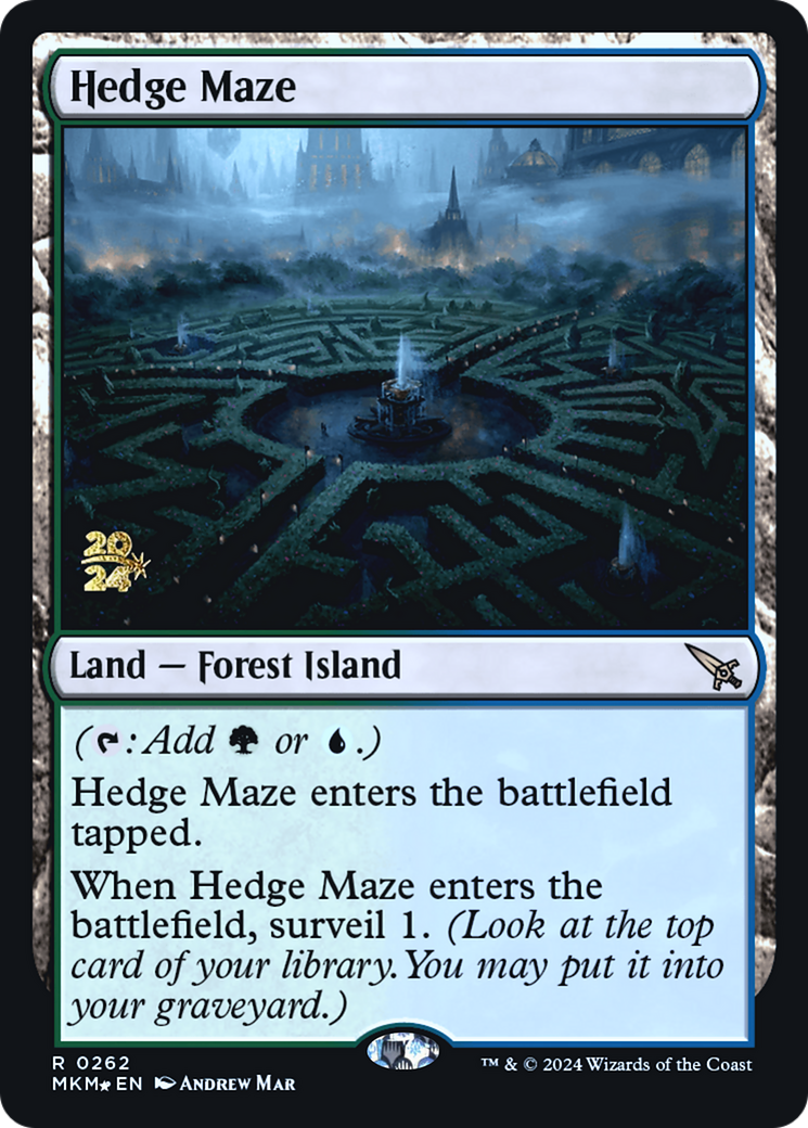 Hedge Maze [Murders at Karlov Manor Prerelease Promos] | L.A. Mood Comics and Games