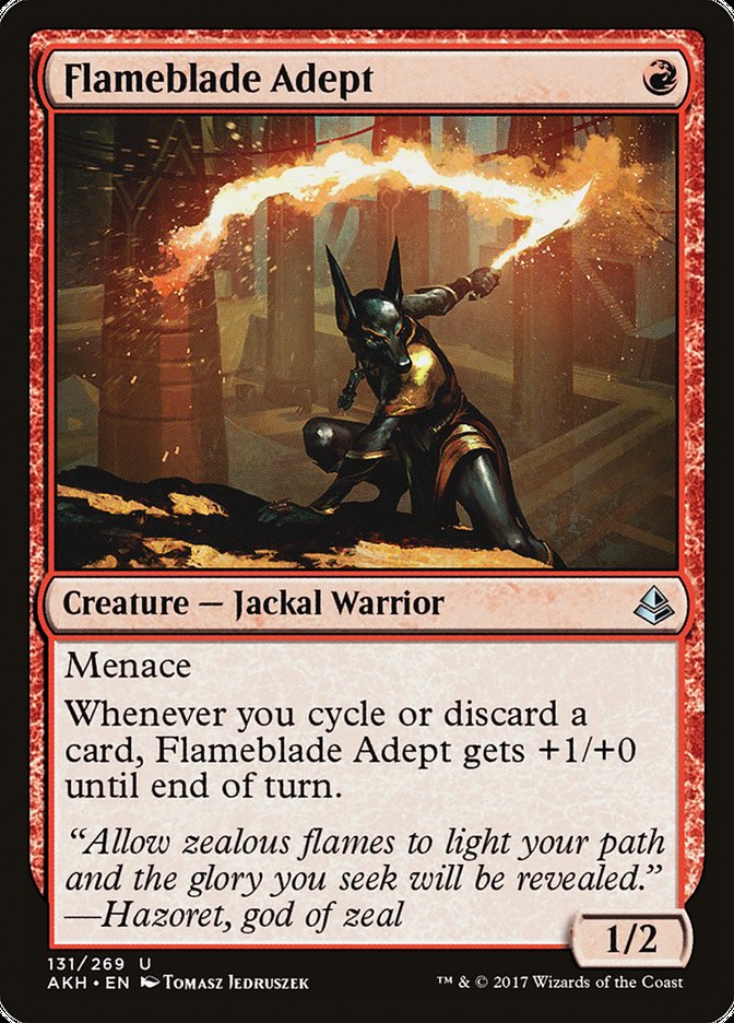 Flameblade Adept [Amonkhet] | L.A. Mood Comics and Games