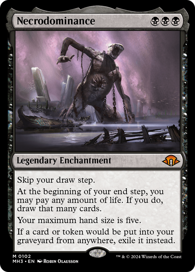 Necrodominance [Modern Horizons 3] | L.A. Mood Comics and Games