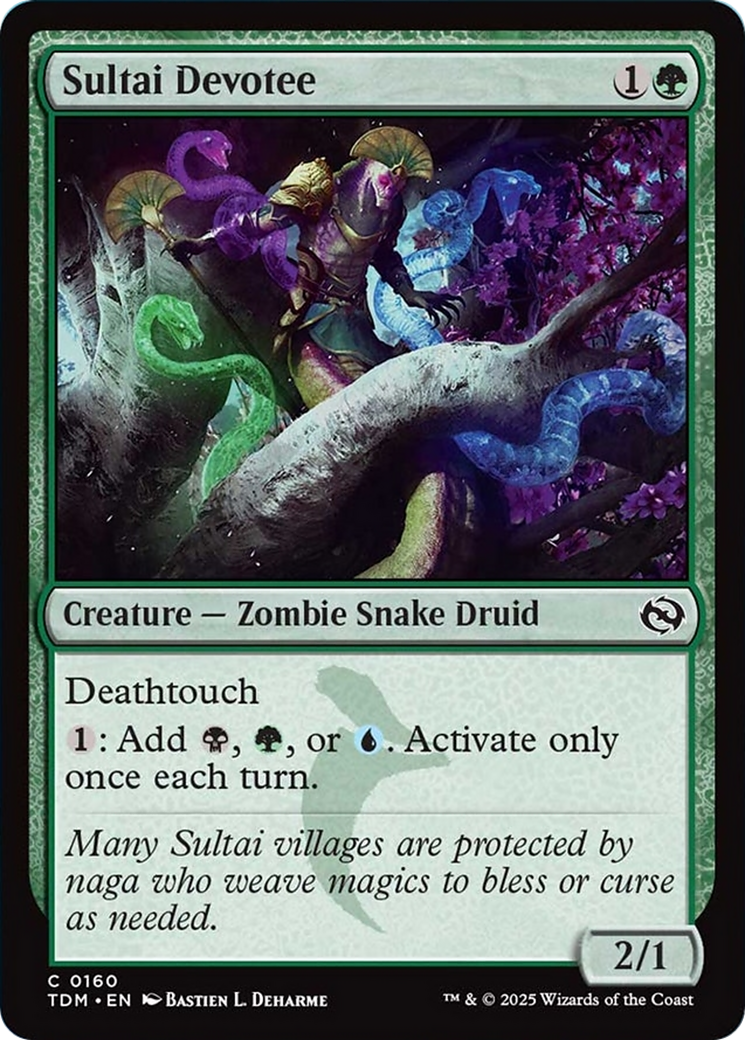 Sultai Devotee [Tarkir: Dragonstorm] | L.A. Mood Comics and Games