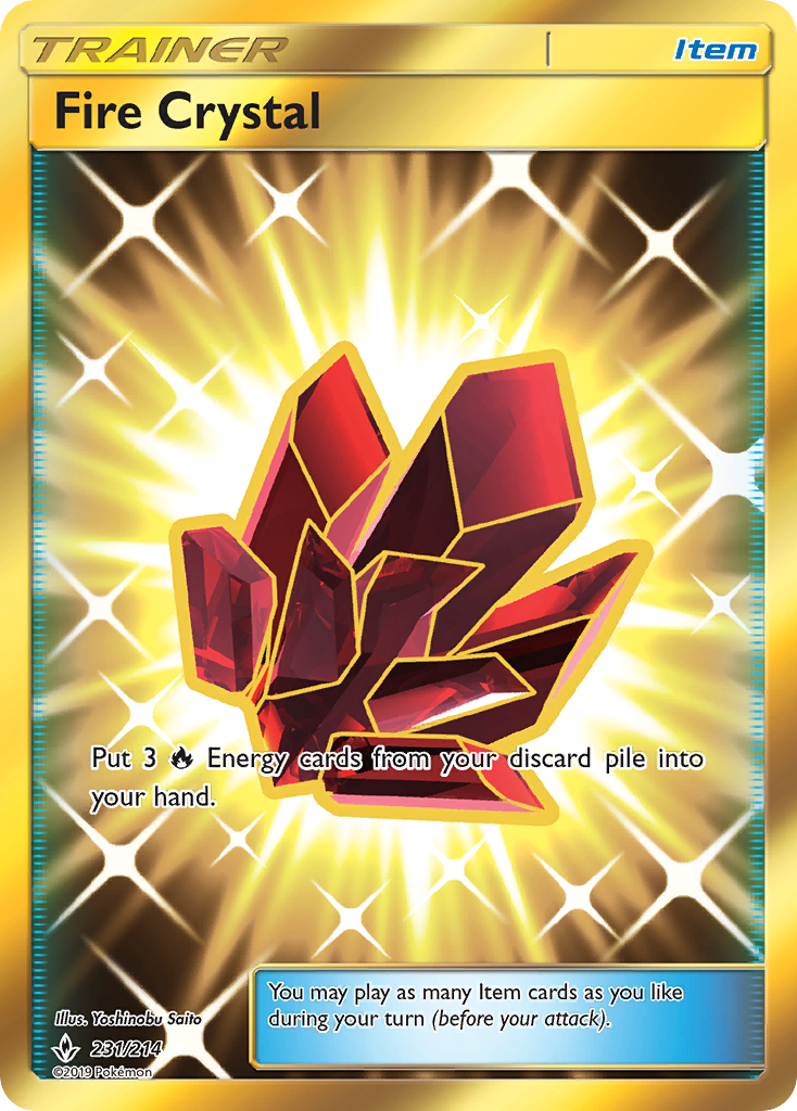 Fire Crystal (231/214) [Sun & Moon: Unbroken Bonds] | L.A. Mood Comics and Games