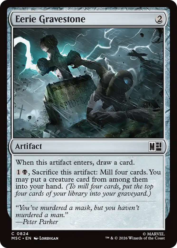 Eerie Gravestone [Marvel Super Heroes Commander] | L.A. Mood Comics and Games