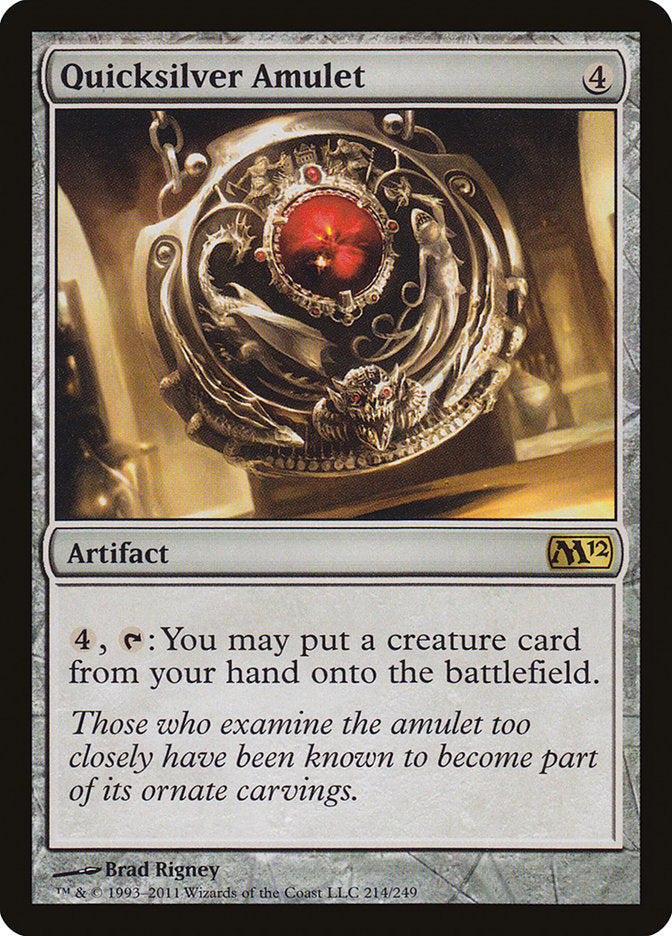 Quicksilver Amulet [Magic 2012] | L.A. Mood Comics and Games