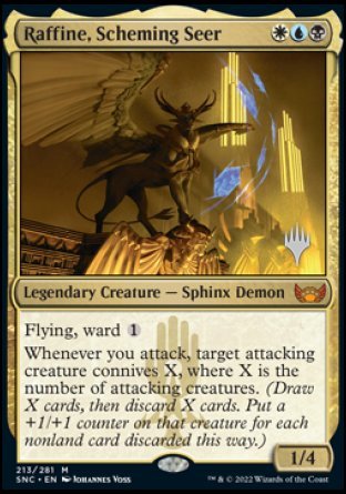 Raffine, Scheming Seer (Promo Pack) [Streets of New Capenna Promos] | L.A. Mood Comics and Games