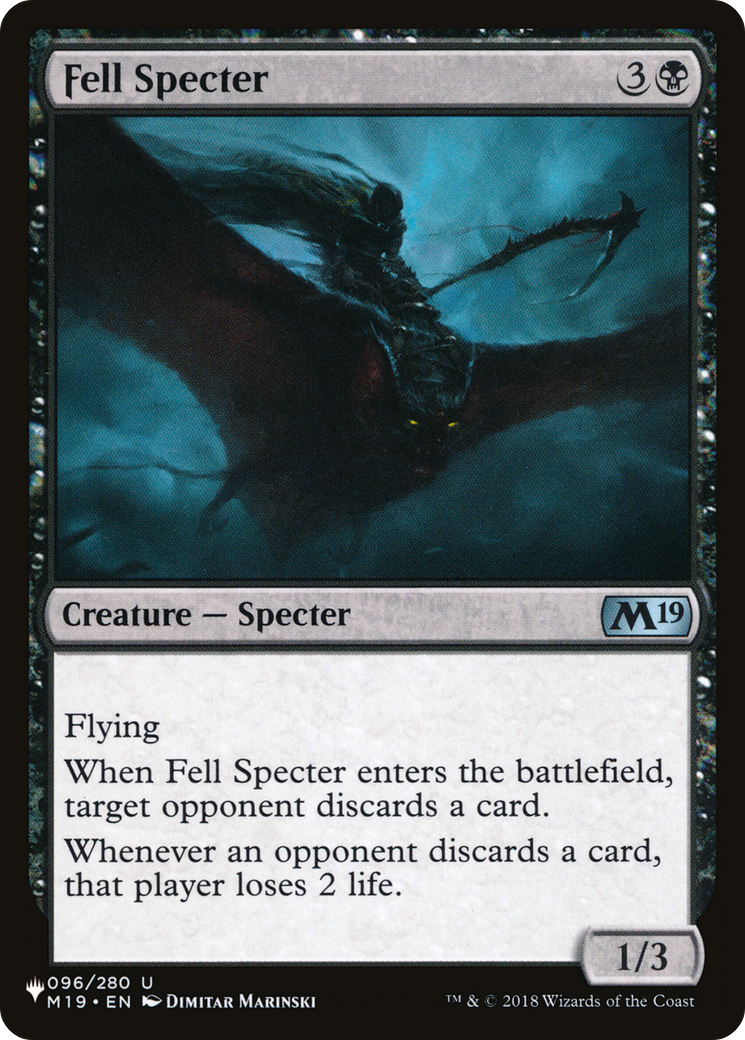 Fell Specter [The List] | L.A. Mood Comics and Games